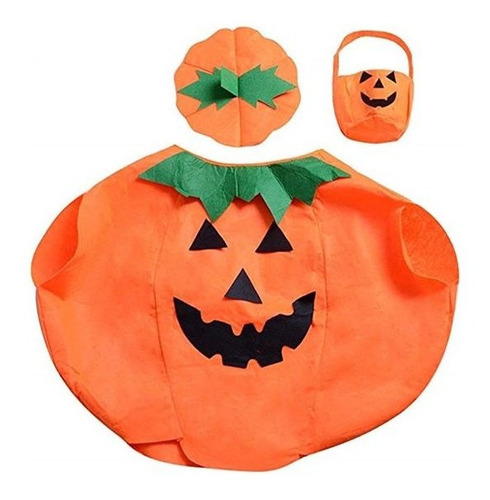 Disfraz De Calabaza De Halloween Para Niños Y Adultos