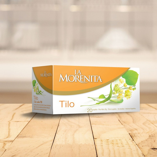Morenita Te Hierbas Tilo X 20 Saquitos
