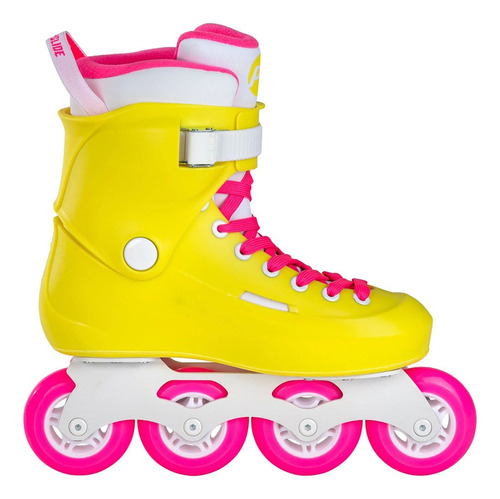 Patines Powerslide Zoom Neon Yellow 80