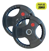 Comprar Discos Olimpicos De 20kg Caucho X Par