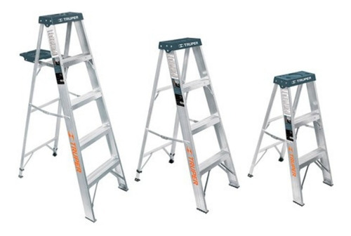 Escalera Tipo Tijera 5 Escalones Peldaños 91kls Marca Truper