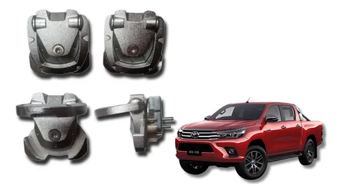comprar Ganchos Cromados Para Balde Paila Toyota Hilux Juego De 4