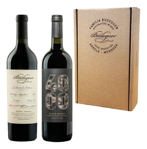 Vino 4000 Gran Reserva Con Partida Limitada Estuche 2x750ml