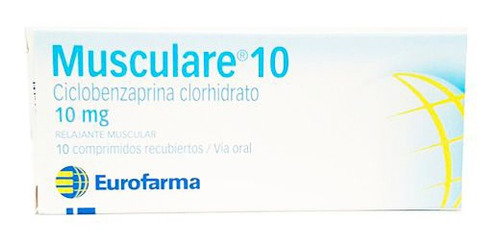 Musculare® 10mg X 10 Comp. | Relajante Muscular