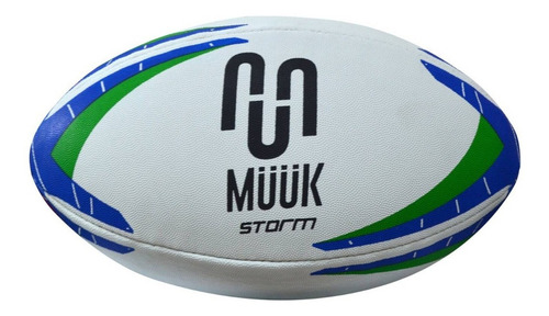 Balon De Rugby Storm #3 Muuk Color Blanco