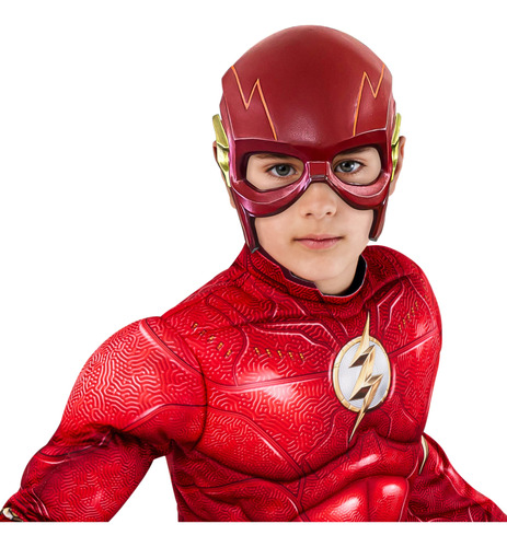Rubie's Child's Dc The Flash Movie Flash Plastic Half-mask,