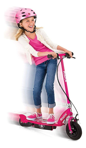  Razor E 100 scooter patin electrico 16 km x hr color rosa