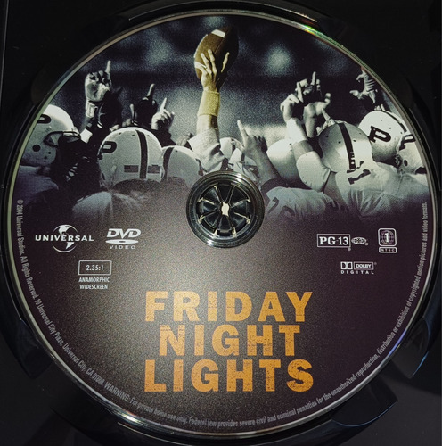 Dvd Friday Night Lights ( Billy Bob Thornton ) (Usado)