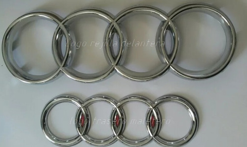 Emblema, Logo Audi A3, Rejilla Delantera Y Maletero.