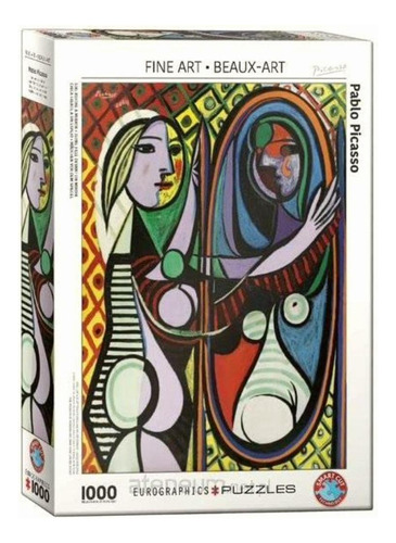 Eurographics Picasso: Mujer Frente Al Espejo Rompecabezas