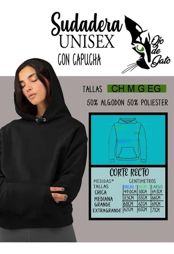 Sudadera para mujer capucha y bolsa