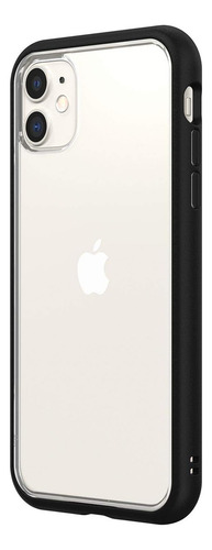 Funda For iPhone 11 Pro Max -transparente/negra Rhinoshi...