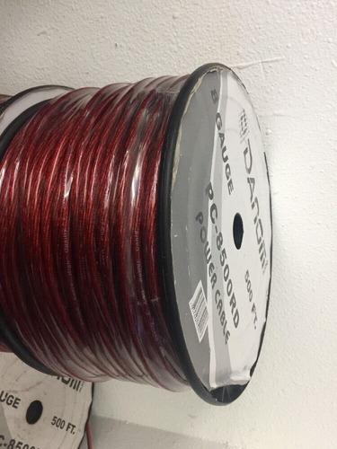Cable De Poder #8 Para Sonido (rollo De 152mts) Danom