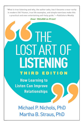 Libro The Lost Art Of Listening