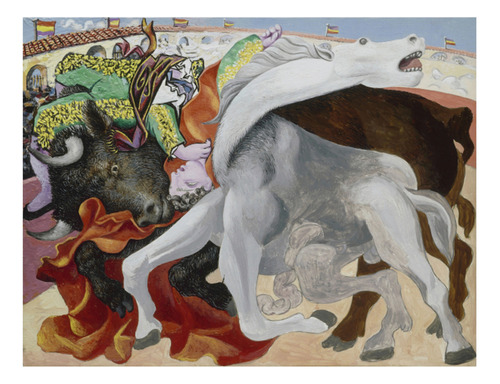 Pablo Picasso - Corrida: Muerte Del Torero - Lámina 45x30 Cm