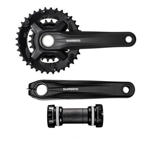 Pedivela Shimano Altus Mt210-2 175 Mm 9 Velocidades