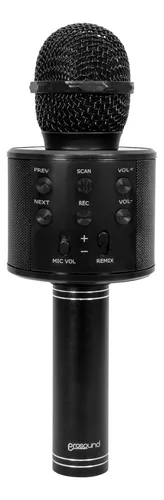 Microfono Karaoke Mk004 Negro