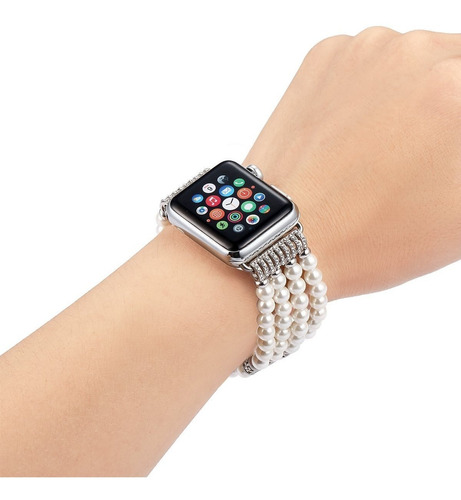 Imagen 3 de 6 de Para Fastgo 38mm Banda De Reloj De Apple, Reemplazo Brazalet