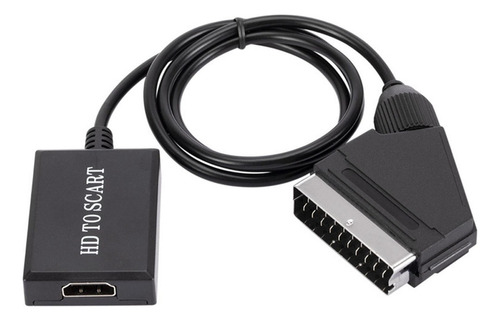 Cables Adaptadores De Vídeo Y Audio De 1080p A Scart Convert