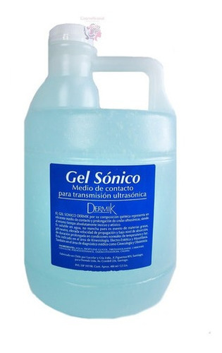 Gel Sonico Corporal Y Facial Para Ultrasonido 2,5g Dermik 