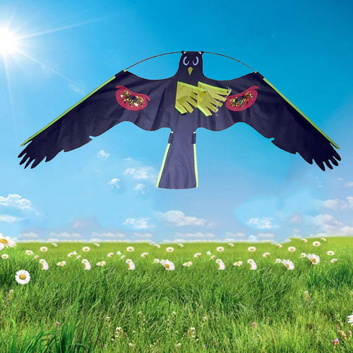 2xlifelike Large Flying Kite Ahuyentador De Pájaros Paloma