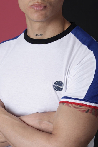 Imagen 2 de 3 de Remera Tira En Manga Hombre No End 38251
