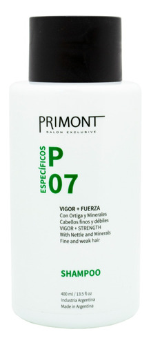 Primont Especifico P07 Shampoo Ortiga Pelo Caída 350ml Local