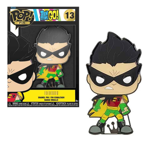 Funko Pop Pin Teen Titans Go! Robin 14