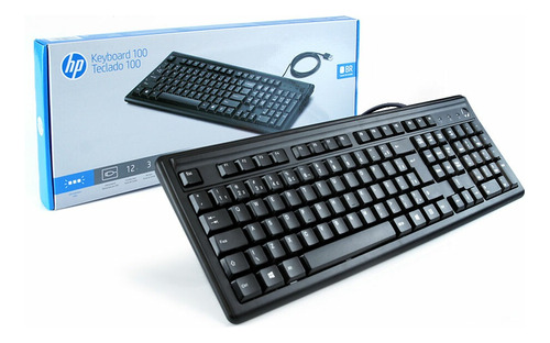 Teclado Hp 100 Negro