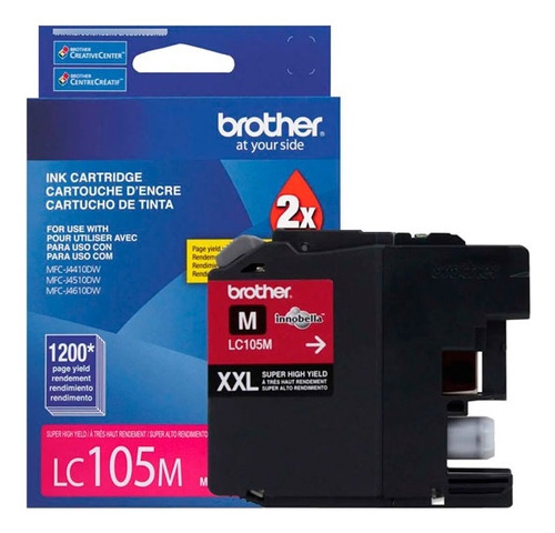 Tinta Brother Lc-105m 1200 Páginas | Original