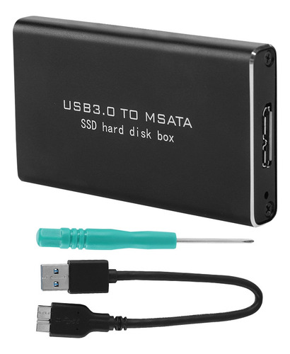 Disco Duro Msata Mini Pci-e Ssd Con Carcasa De Disco Duro