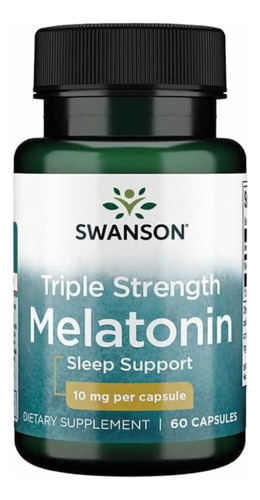 Melatonina - Swanson - 10mg - 60 Serv - Usa Import