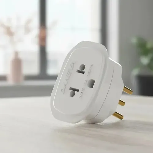 Adaptador De Tomada Universal 3 Pinos Plug Tripolar 2p+t 10a 250v