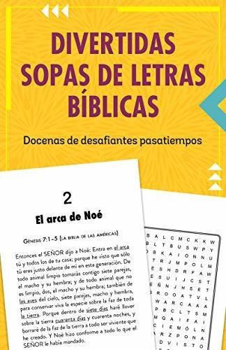 Libro : Divertidas Sopas De Letras Biblicas - Compiled By..