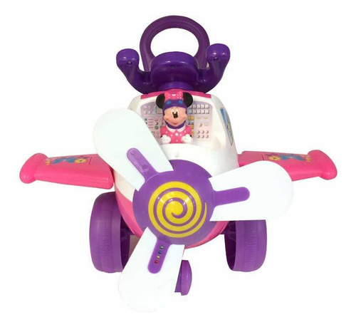 Andador Caminadora Corre Pasillos Minnie Mouse  Avión Rosa