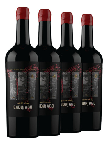 Vino Endriago Field Blend Piegrande Caja X 4 X 750ml.