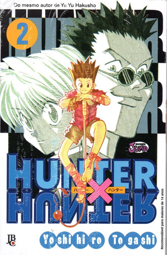 Hunter X Hunter N° 02 - Em Português - Editora Jbc - Formato 13,5 X 20,5 - Capa Mole - Bonellihq 2 Cx481 J23