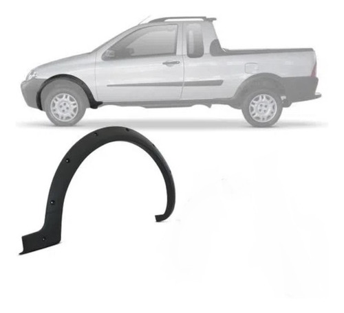 Moldura Paralama Dianteira Strada Adventure Trekking 5-8 Esq