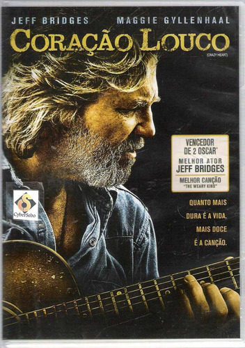 Dvd Coração Louco Jeff Bridges - Original (lacrado)