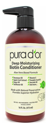 Pura D Or Deep Crema Hidratante Para Cabello Seco