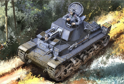 Pz. Kpfw. 35(t) - 1:35 Academy - 13280 - Tanque Ligero 