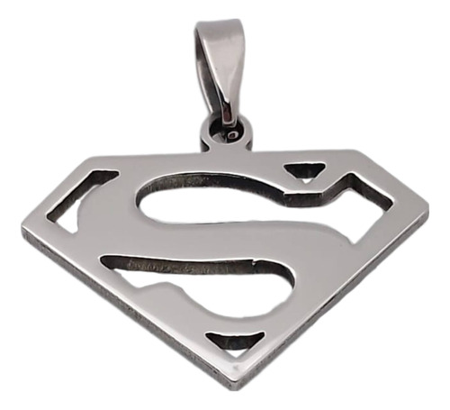 Collar Superman / Acero Quirúrgico / Joyas Mónaco 