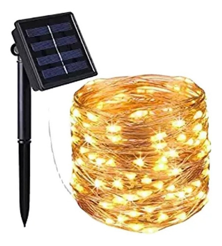 Luces  Hada Solar Alambre Guirnalda 20mts 200led/slt-20m