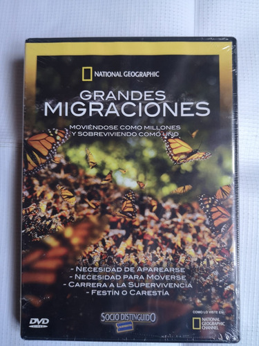 Documental Grandes Migraciones Película Dvd Cerrado Nuevo 