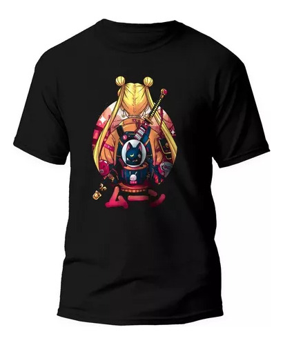 Remera Anime, Sailor Moon. Luna Unisex