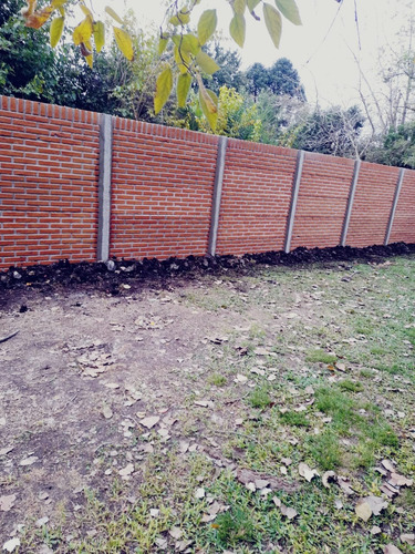 Muro Premoldeado De Hormigon Simil Ladrillo