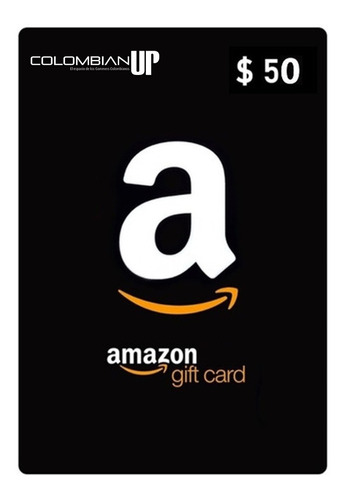 Imagen 1 de 1 de Tarjeta Gift Card Amazon $50 Usd
