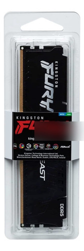 Memoria Ram Kingston Fury Beast Ddr5, 5200mhz, 32gb Xmp