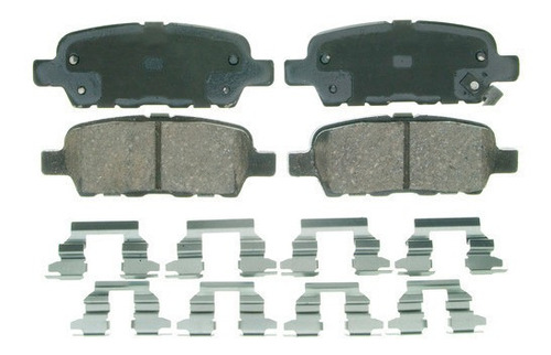 Kit Balatas Ceramicas Tra Grand Vitara V 6 2.7l 07-08 Wagner