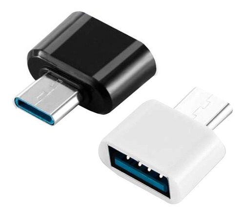 Set De 10 Adaptadores Otg Tipo C A Usb Hembra 